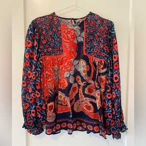 Anthropologie Miranda Peasant Blouse